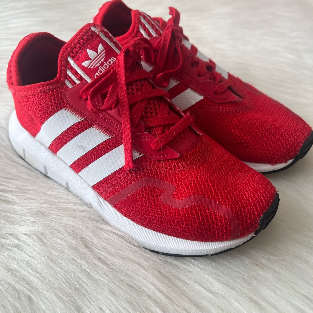 Adidas Kids Red Sneakers